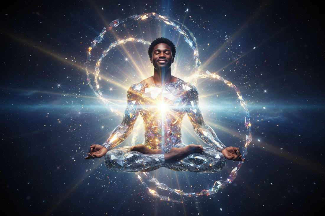 A Human in Diamond Form 